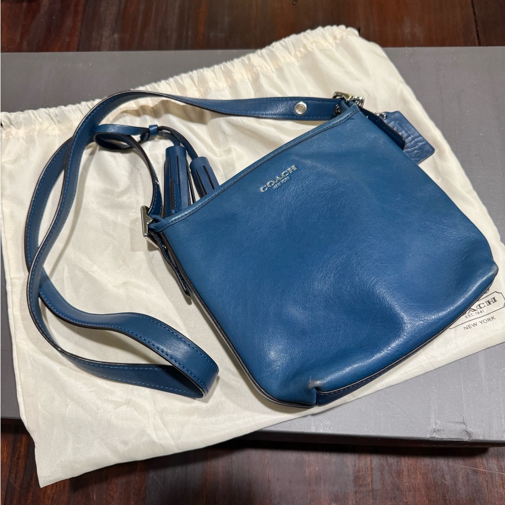 Coach Blue Crossbody Bag